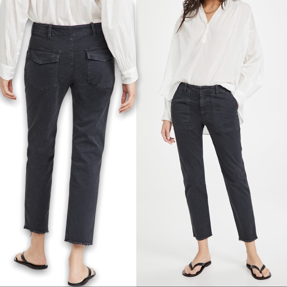 SOLD Nili Lotan Carbon Jenna Pant Size 4 - Picture 1 of 13